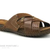 Vente flash ? Point D Orgues 38423 TEMANIAC – Marron – Mule Homme ? 20