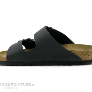 Bon marché ✔️ Homme Birkenstock ARIZONA Birko Flor Noir – BK051793 – Mule 2 Brides ? 12