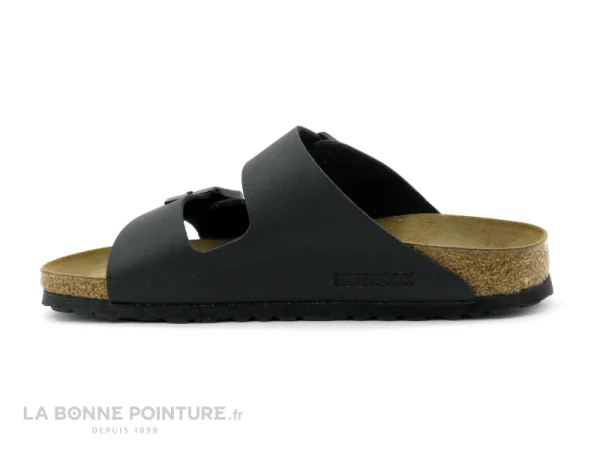 Bon marché ✔️ Homme Birkenstock ARIZONA Birko Flor Noir – BK051793 – Mule 2 Brides ? 4