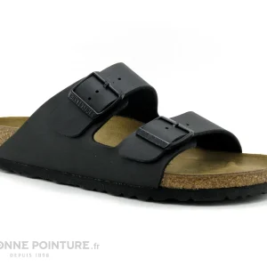 Bon marché ✔️ Homme Birkenstock ARIZONA Birko Flor Noir – BK051793 – Mule 2 Brides ? 14