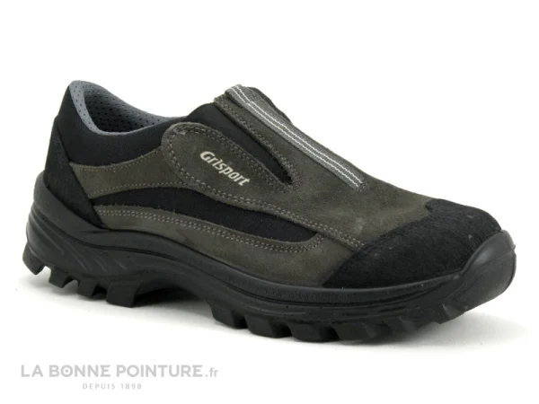 Promo ? Gri Sport Homme GriSport Chaussure De Marche Sans Lacet Gris 10252S ? 1