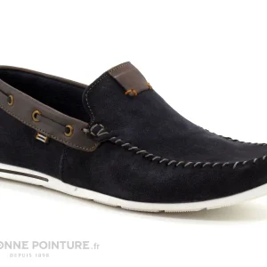 Sortie ? Point D Orgues Homme Point D’Orgues FABIO 2A Bleu Marine – Marron – Mocassin ? 17