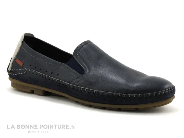 Meilleure vente ✔️ Homme Fluchos F1174 Dorian Marino – Mocassin Souple Bleu Marine ? 1