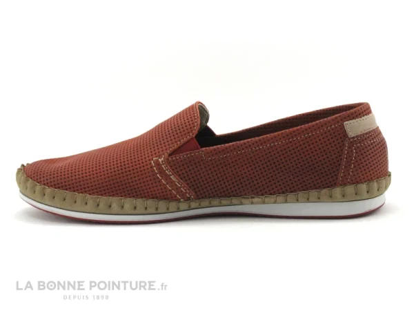 Meilleure vente ⭐ Fluchos 8674 BAHAMAS Terracota – Mocassin Souple Homme ? 4