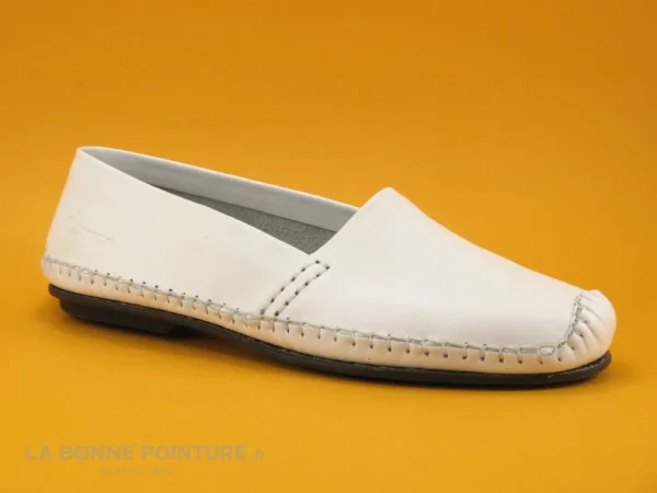 Tout neuf ? Dingo By Fluchos Dingo 339 Blanc – Mocassin Souple Homme ? 6