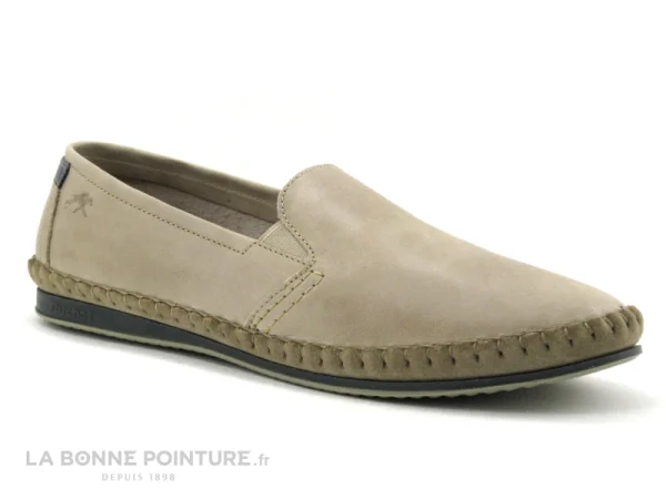 Sortie ? Fluchos BAHAMAS 8264 – Beige Taupe – Mocassin Souple Homme ? 1