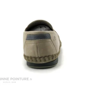 Sortie ? Fluchos BAHAMAS 8264 – Beige Taupe – Mocassin Souple Homme ? 15