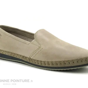 Sortie ? Fluchos BAHAMAS 8264 – Beige Taupe – Mocassin Souple Homme ? 17