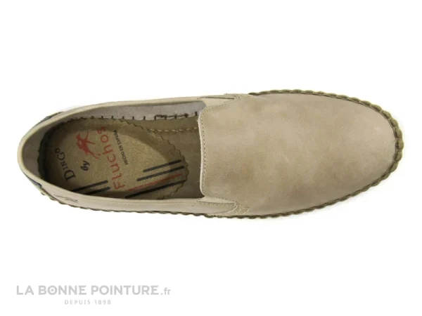 Sortie ? Fluchos BAHAMAS 8264 – Beige Taupe – Mocassin Souple Homme ? 7