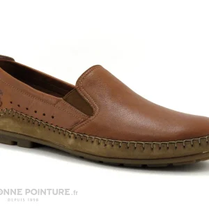 Nouveau ? Homme Fluchos F1174 DORIAN Cuero – Mocassin Souple Cuir Marron ? 17