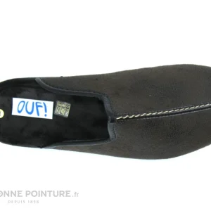 Meilleur prix ? Ouf ! Ouf ABRIESSE Marron – 30441 – Couture Dessus – Pantoufle Mule Homme ❤️ 11