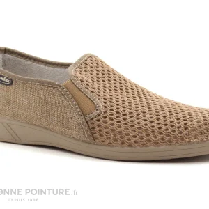 Le moins cher ? Homme Semelflex Cupidon Beige 08002 Thermy Tex Chausson ? 17