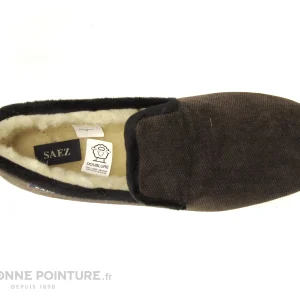 Bon marché ? Saez VIRGINIA 001 Marron – Pantoufle Homme ? 10