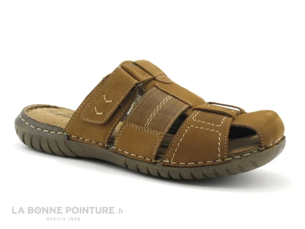 Vente flash ✔️ Point D Orgues TEJFUK Tan – Sabot Homme Marron Camel ✔️ 1