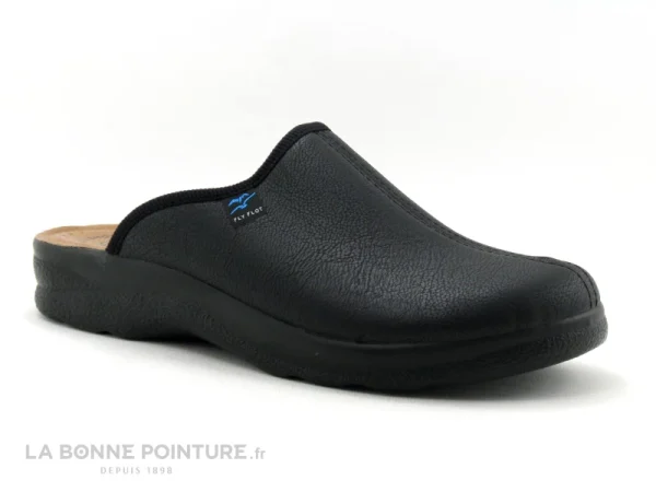 Meilleur prix ? Fly Flot FITRINE Noir – Sabot Homme ? 1