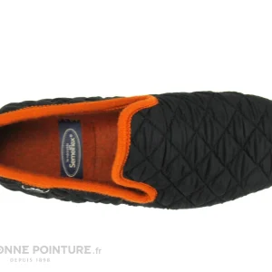 Bon marché ? Semelflex SUPER REMY Noir – Orange – Chausson Homme ? 19