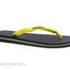 Sortie ✔️ Havaianas BRASIL LOGO Navy Blue Citrus Yellow – Tong Homme ✨ 14